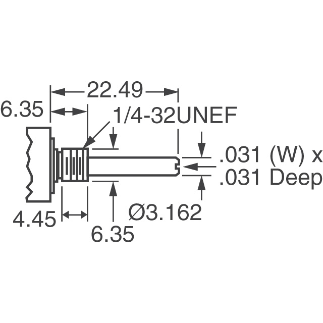 81C1A-E28-A20L Bourns Inc.  Drehpotentiometer Rheostate